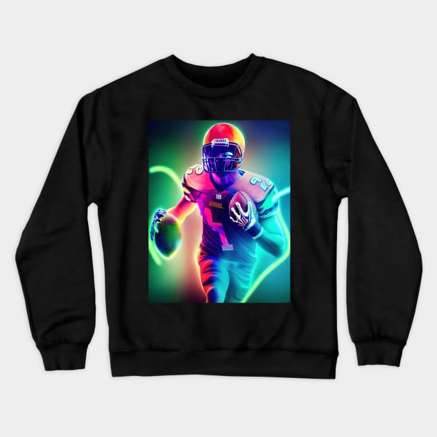 Football Player Hall T-Shirt Crewneck Sweatshirt by ComicsFactory